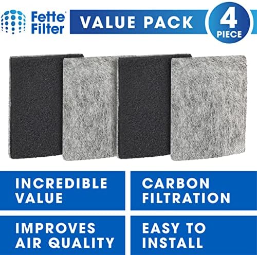 Fette Filter - FLT200 филтер за прочистување на воздухот компатибилен со Germguardian Filter Q за AP201/AC225 прочистувач на воздухот