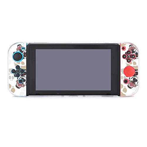 Случај за Nintendo Switch Dog Paws Dalmatian Five-парчиња поставени додатоци за конзола за заштитни капаци