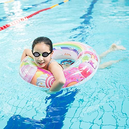Ромок 4 Пакет Деца Пливаат Очила возраст 6-14 Ув Заштита Против Магла Без Протекување Базен Очила За Пливање За Момчиња Девојчиња Млади