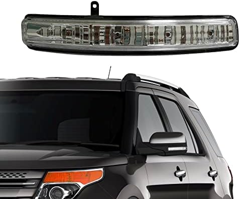 Кјет Лево Огледало Трепкач Светилка За Трепкање Светло Компатибилно Со Ford Explorer 2011-2019 Led Индикаторските Светла Од Страната На