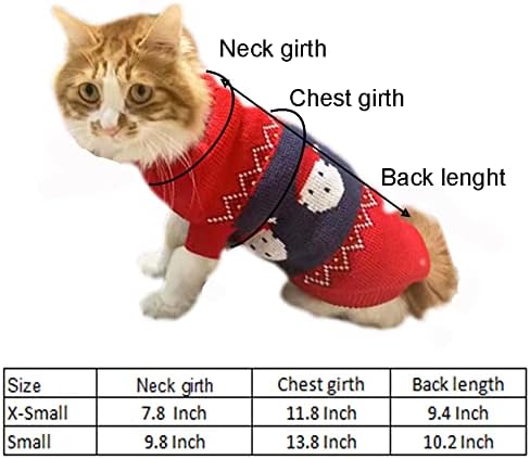 Анелекор мачка џемпер зајак теритлен клетви кученца дукче за зајаче топла облека мека кошула за елек мали животни надворешни облеки Божиќно празник миленичиња об?