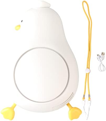 Народно вентилатор на вратот, носење на вентилаторот, бесплатно 5V симпатична форма на патка за работа