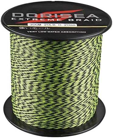 Дорисеа екстремна плетенка PE повеќе-бои плетенка риболов линија 109yards-2187yards 6-550lb тест риболов жица риболов жица