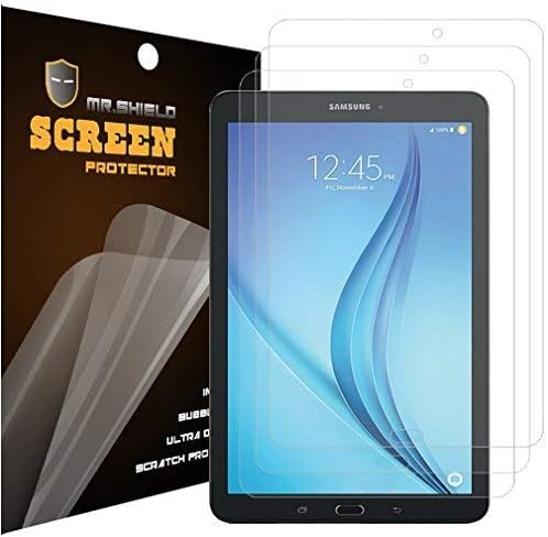 Г-дин Шилд за Samsung Galaxy Tab E 8.0 Premium Clear Screen Protector [3-Pack] Со замена на животниот век