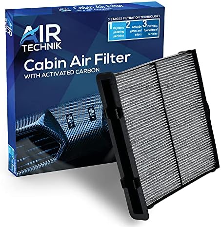 AirTechnik 72880F000 филтер за воздух во кабината w/активиран јаглерод | Се вклопува во Субару Форестер 2019-2023, WRX 2022-2023