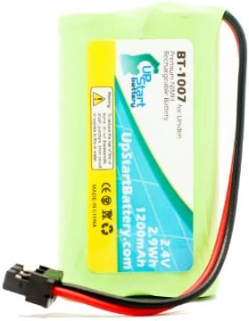 3x пакет-BT-1007 Батерија за Uniden DCX150, Dect1580, Dect1560 и Panasonic KX-TG4000B, KX-TGA400B, KX-TGA420B без безжични телефони