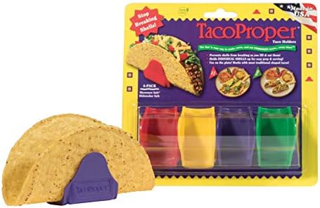 Taco соодветни држачи за тако, 4 пакувања, направени во САД
