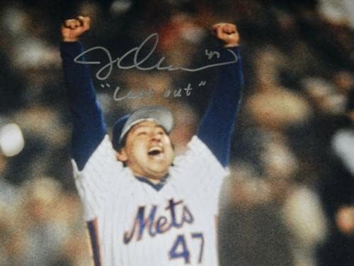Essеси Ороско автограмираше 8x10 Фото - Newујорк Метс! - Автограмирани фотографии од MLB