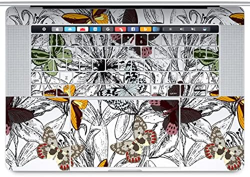 Чудо од дива кожа компатибилен со MacBook Decal Vinyl Air 11 инчен Mac 13 Retina 12 Pro 14 15 16 Keybort 2019 2018 2017 16 налепница