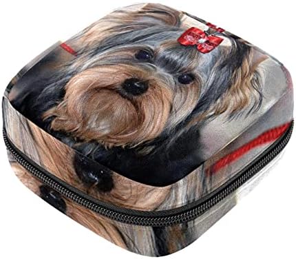 Период торба, санитарна торба за складирање на салфетка, држач за подлога за период, торбичка за шминка, куче
