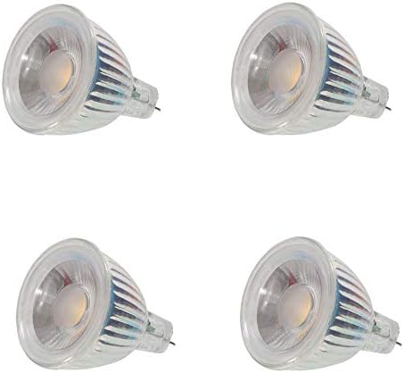 Mr11 GU4 LED Cob Светилки AC/DC12V Затемнувачки 3W 3000k Топло Бело За Вдлабнато, Осветлување На Патеката, Акцентно Осветлување За Дома И Комерцијално