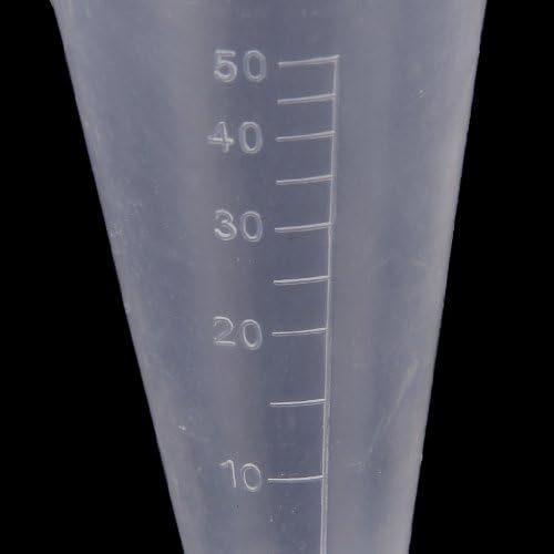 Бекбаја Проѕирна Пластична Чаша За Мерење Проѕирна Лабораториска Алатка За Мерење Чаша За Кујна Лабораторија