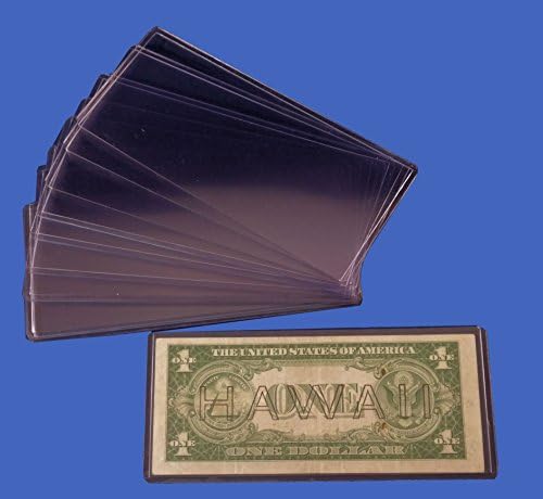 Чуварска валута Ракави За Модерни Банкноти 100 Пакет