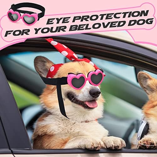 Очила за мали кучиња УВ-заштитни очила за заштита на кучиња, кучиња очила за сонце, очила за сонце, очила за сонце, очила за сонце со прилагодлива