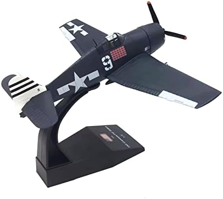 Dagijird 1/72 Scale WWII US F6F Hellcat Shiptboard Fighter Aircraft Model Model легура на легура модел на авион