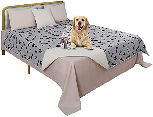 Водоотпорни ќебиња за кучиња -Нананбоунг кучиња кревет за големи кучиња, влошки за обука за апсорпција на вода апсорбираат