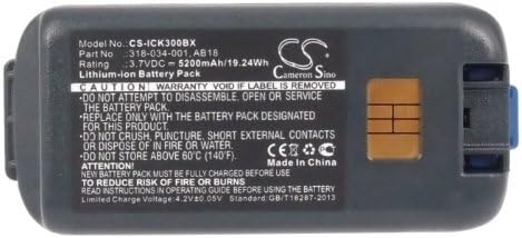 Батерија за замена на Камерон-Сино за скенер за баркод Интермек CK3, CK3A, CK3C, CK3C1, CK3N, CK3N1, CK3R, CK3X