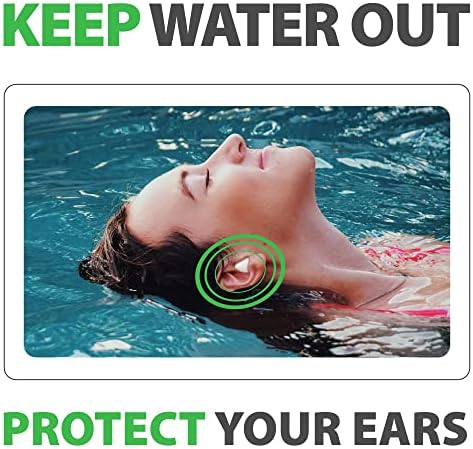 PQ восочни ушни приклучоци за спиење - 50 силиконски восочни уши за спиење и пливање - приклучоци за гел уво за откажување на бучава