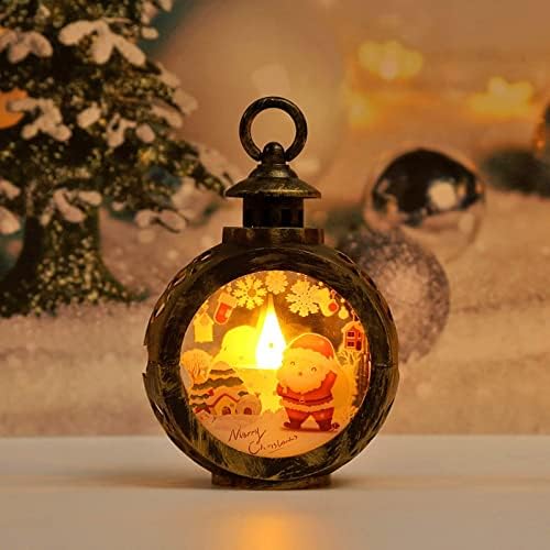 БОПИНГ СОСТОЈБА Божиќни украси предводена мала тркалезна светлина Нова детска рака држена за подароци за приказ на прозорецот за градина за
