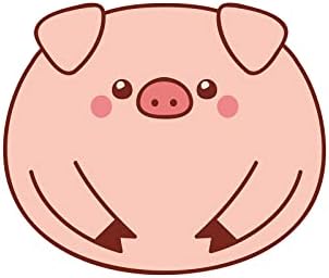 Свиња со чаршафи 3 парчиња украси за свињи розови масички за свињи за забави цртани свињи правоаголни табели за кујнски забави Декорации