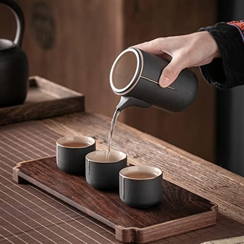 BBSJ јапонски стил креативен керамички кунг фу чај сет дома подготовка чајник чај чај сет кутија за подароци