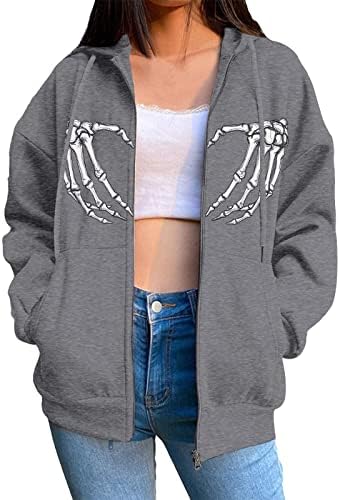 Uikmnh тинејџерски девојки худи обична кошула со качулка со долги ракави по поштенски патент на џеб за Денот на вineубените, Клиси, зимска