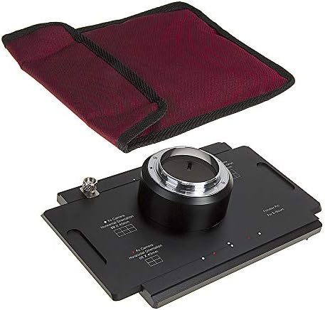 Адаптерот за монтирање на леќи Fotodiox Pro компатибилен со Sony Alpha E -Mount без огледална камера до фотоапарати со голем формат