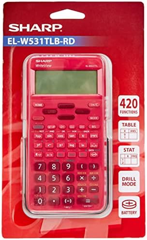 Научен калкулатор на остар EL-W531TL RD