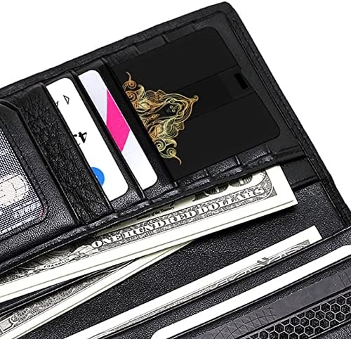 Демон коза Baphomet кредитна картичка USB Flash Drives персонализиран мемориски стап клуч за корпоративни подароци и промотивни подароци 64G