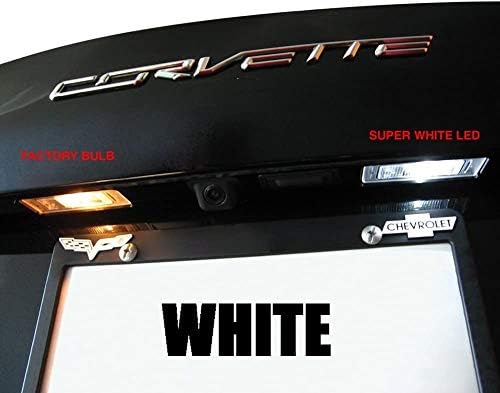 C7 Задниот Отворот &засилувач; Лиценца ПЛОЧА LED Осветлување Комплет за 2014-2019 Stingray, Z51, Z06 Corvette