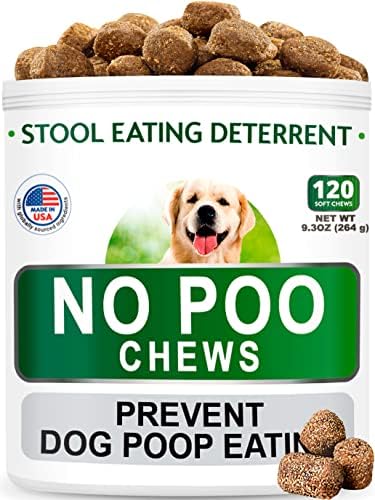 БЕЗ Измет + Куче Пробиотици Џвака Пакет-Спречи Куче Измет Јадење + Вознемирени Стомакот Олеснување-Копрофагија Третман + Подобрување На