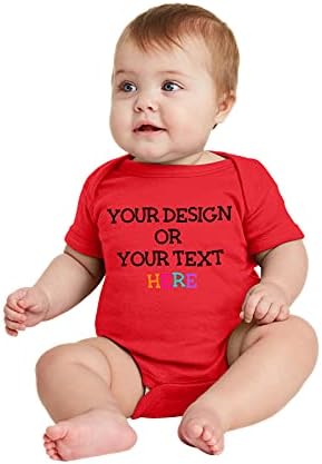 Незгодни стилови обичај бебе момче Ромпер каросерија Обичајна облека за сопствен текст Фото роденден пред/бек печатење