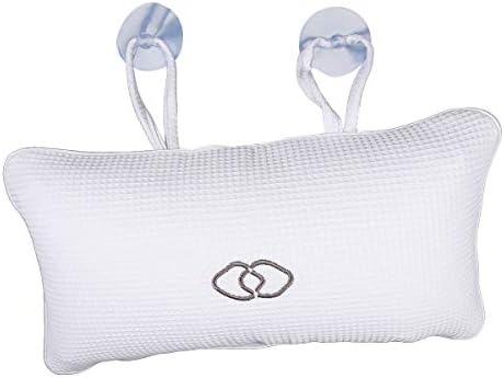 Pilloom Cood Cood Pil Pillow Spa Pillow Pillow со чаши за вшмукување за поддршка на главата, вратот и грбот