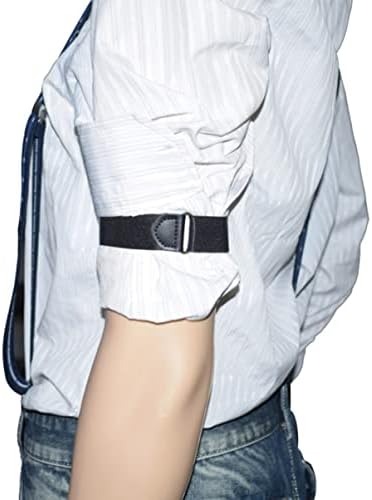 Коеали женски кошули 2Сетс легура анти-лизгање магија Не-.CM Armband прилагодливи држачи за држачи за појас за жени. Бакки со прегратки