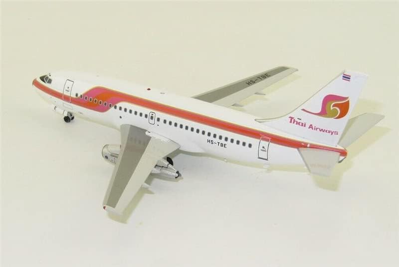 Inflate 200 Thai Airways International For Boeing 737-200 HS-TBC со Stand Limited Edition 1/200 Diecast Aircraft Prefuilt Model