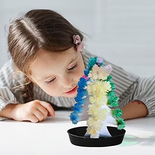 Новости едукативно дрво за играчки Божиќ 15 мл Божиќ што расте подарок и хартија за дрвја за деца дома DIY 7 градина гноми поставени