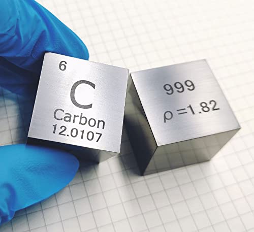 Казани за јаглероден елемент примерок од коцка, лабораториски целен материјал, 1-инчен страничен Ц елемент коцка, површински полски