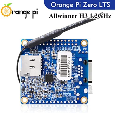 Портокалова PI Zero LTS 512MB AllWinner H3 Quad Core Single Board Computer, мини компјутерски мини-компјутер, Run Android, Ubuntu, Debian