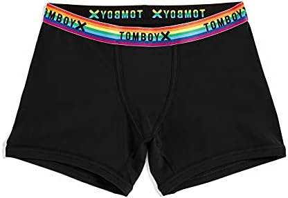 Tomboyx боксер брифира долна облека за жени, 4,5 inseam, памучни шорцеви гаќички, гаќички, гаќички,