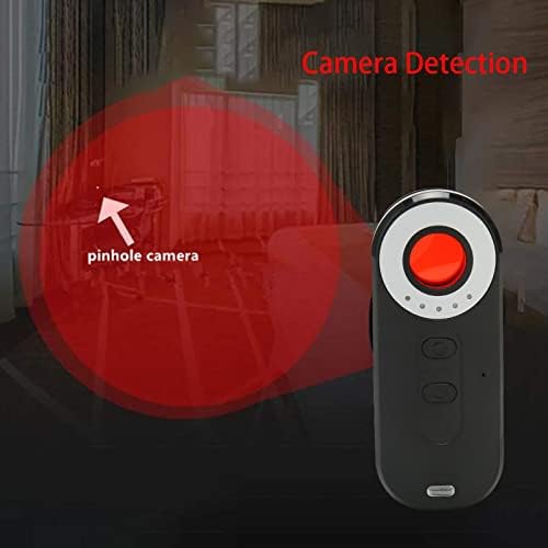 Скриен детектор на фотоапарати, анти -прикриен фото и анти -мониторинг, преносен детектор на скриени уреди за хотел, бања, автомобил,
