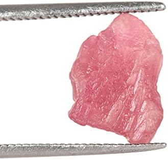 GemHub Loose Gemstone 3,60 CT Raw Raugh Pink Tourmaline Crystal Crystal, Бразилски розов турмалин