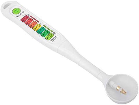 Тестер за соленост на Fafeicy LED, професионални LED светла точна салинометарска храна течна соленост мерач, pH, pH, спроводливост и мерачи