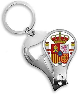 Шпанија Европа Национален амблем за нокти за нокти за нокти за ножици на ножици на ланец за клучеви