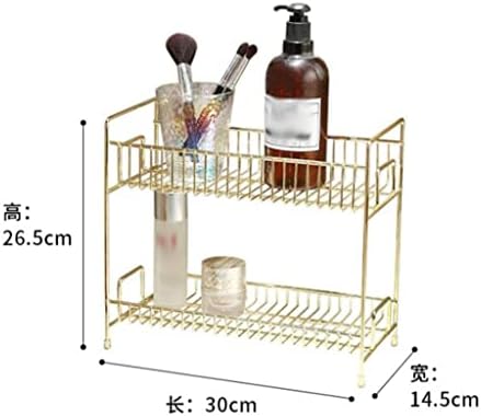 TJLSS ковано железо бања countertop решетката за козметика за складирање на решетки за миење садови за миење садови за миење садови