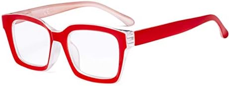 Очила За Очи Дами Читање Очила - Преголеми Квадратни Дизајн Читатели За Жени Црвени