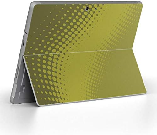 Декларална покривка на igsticker за Microsoft Surface Go/Go 2 Ultra Thin Protective Tode Skins Skins 001863 Едноставна шема зелена