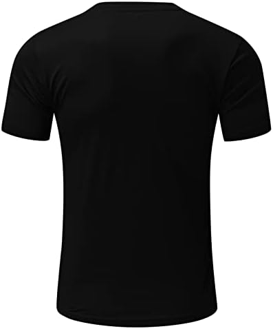 XXBR 2022 Четврто јули Американско знаме Патриотски маици за мажи кошули со екипаж на кратки ракави мускули атлетика ти врвови