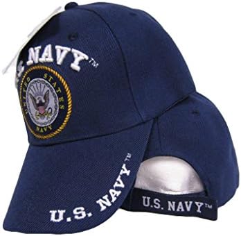 Трговски Ветрови Сина Американска Морнарица Писма На Бил Амблем Везени Капа Капа Лиценцирани