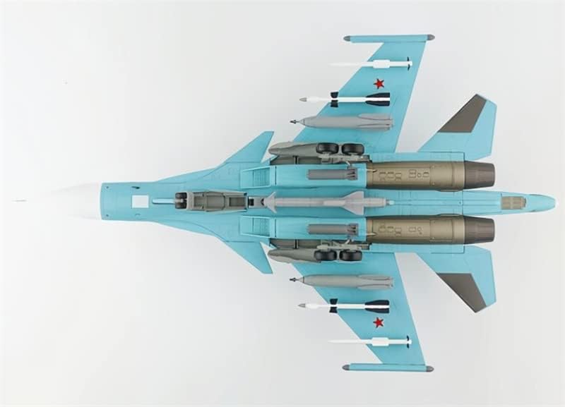 За хоби мајстор СУ-34 бомбардер за борбени бомбардери Црвен 24, Руски Воздухопловни сили, Украина, март 2022 година 1:72 ДИКАСТ АВИ