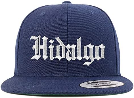 Трендовски продавница за облека Олд Англиски Хидалго Бело везено извезено капаче за бејзбол капа